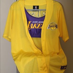 Laker’s jersey and Crop top